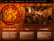 Tablet Screenshot of laughingsunbrewing.com